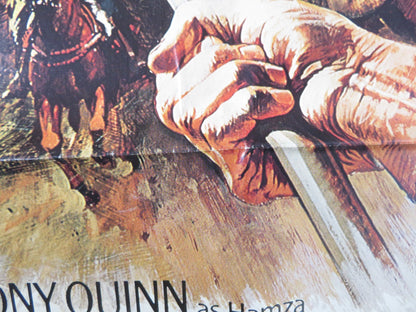 MOHAMMAD MESSENGER OF GOD / THE MESSAGE FOLDED US ONE SHEET POSTER QUINN 1976 Rendezvous Cinema Movie posters