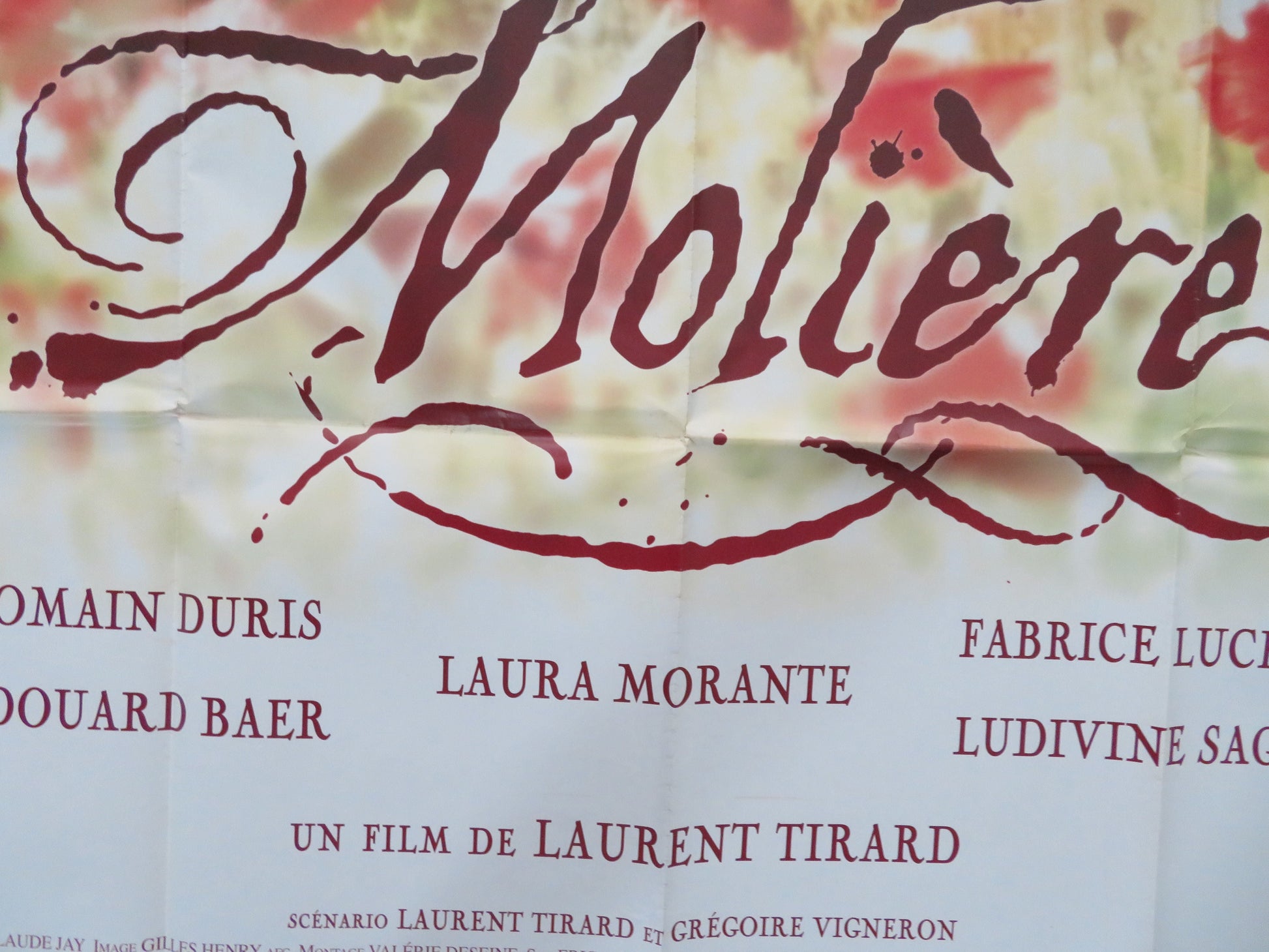 Molière French Grande Poster Romain Duris Fabrice Luchini 2007 Movie posters