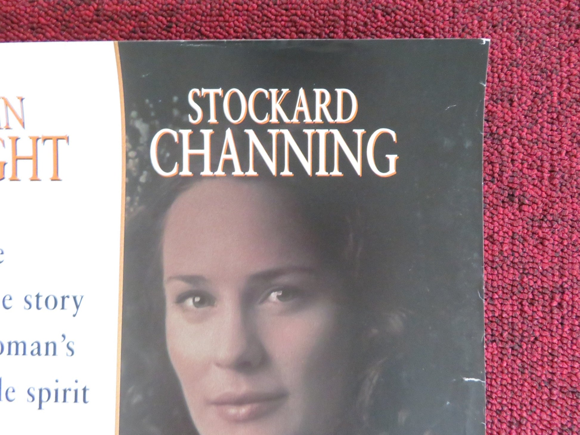 MOLL FLANDERS VHS VIDEO POSTER MORGAN FREEMAN ROBIN WRIGHT 1996 Rendezvous Cinema Movie posters