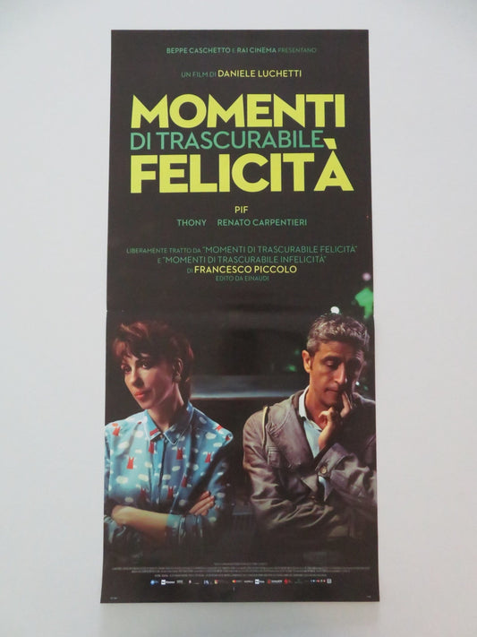 MOMENTI DI TRASCURABILE FELICITA ITALIAN LOCANDINA POSTER PIF THONY 2019 Movie posters