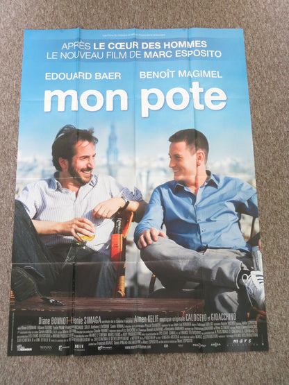 Mon pote French Grande Poster Edouard Baer Benoit Magimel 2010 Movie posters