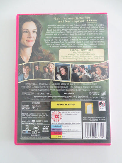 Mona Lisa Smile - B (DVD) Julia Roberts Kirsten Dunst 2003 Region 2 Movie posters