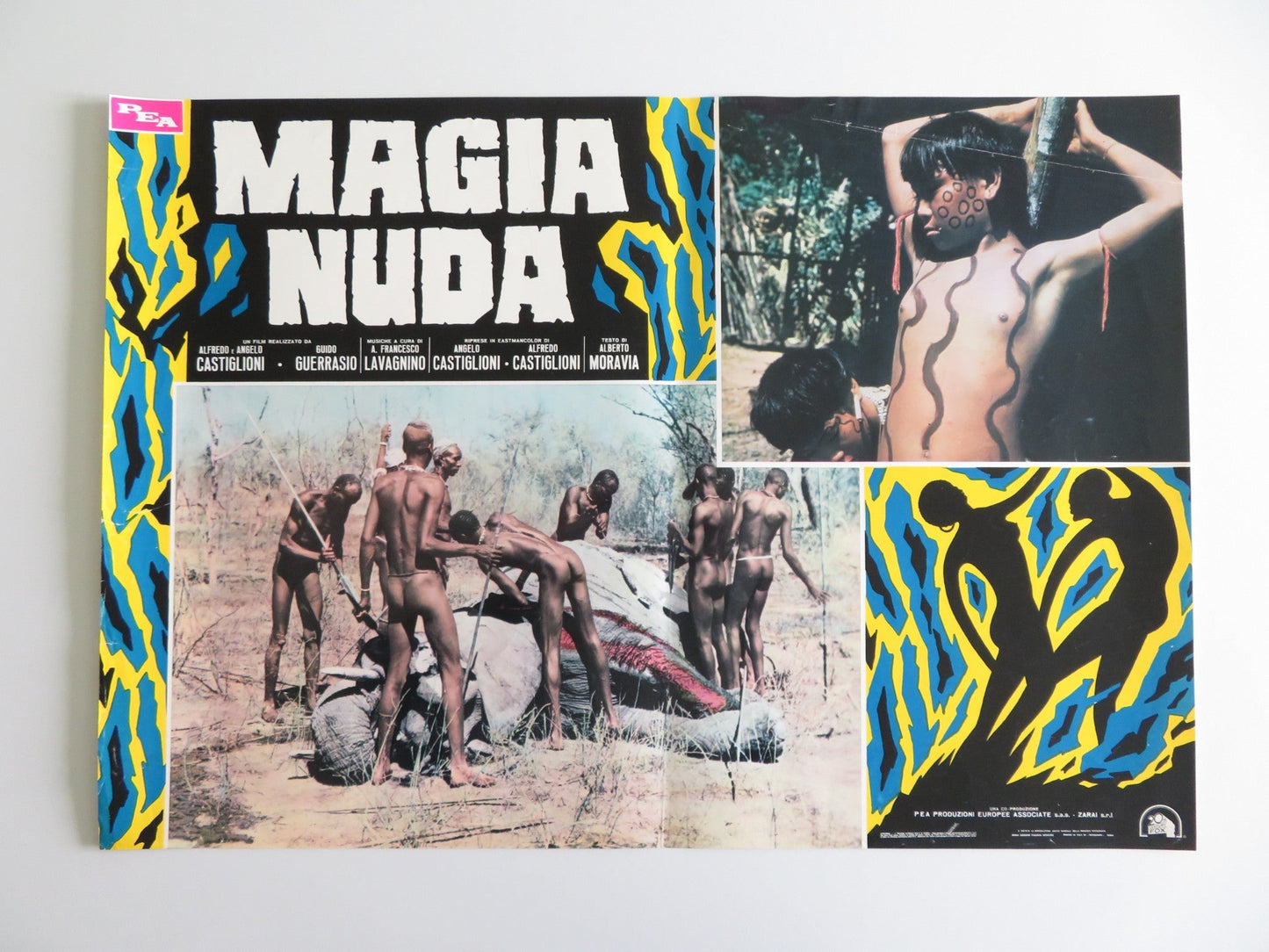 MONDO MAGIC - A ITALIAN FOTOBUSTA POSTER RICCARDO CUCCIOLLA 1975 Rendezvous Cinema Movie posters