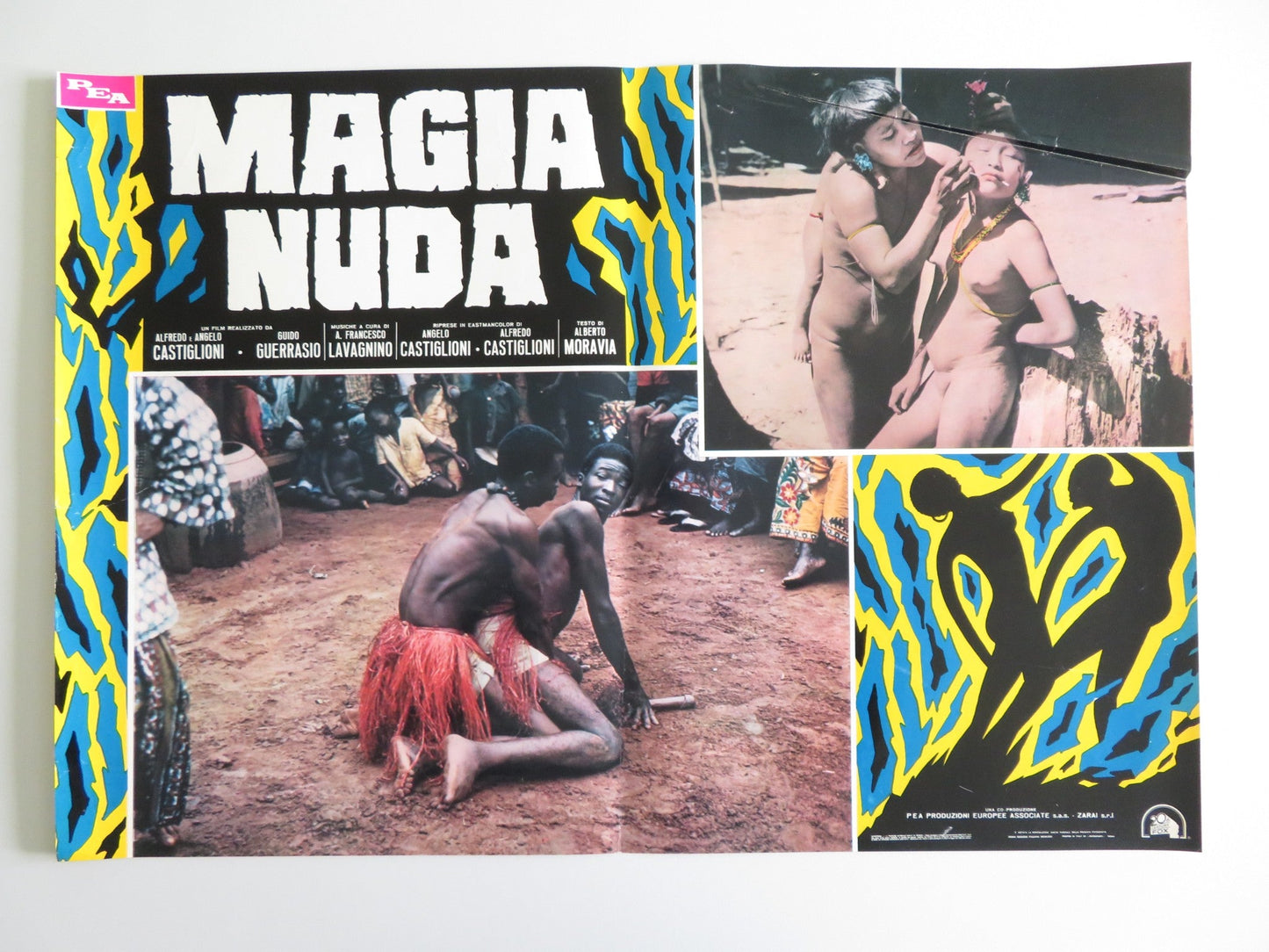 MONDO MAGIC - C ITALIAN FOTOBUSTA POSTER RICCARDO CUCCIOLLA 1975 Rendezvous Cinema Movie posters