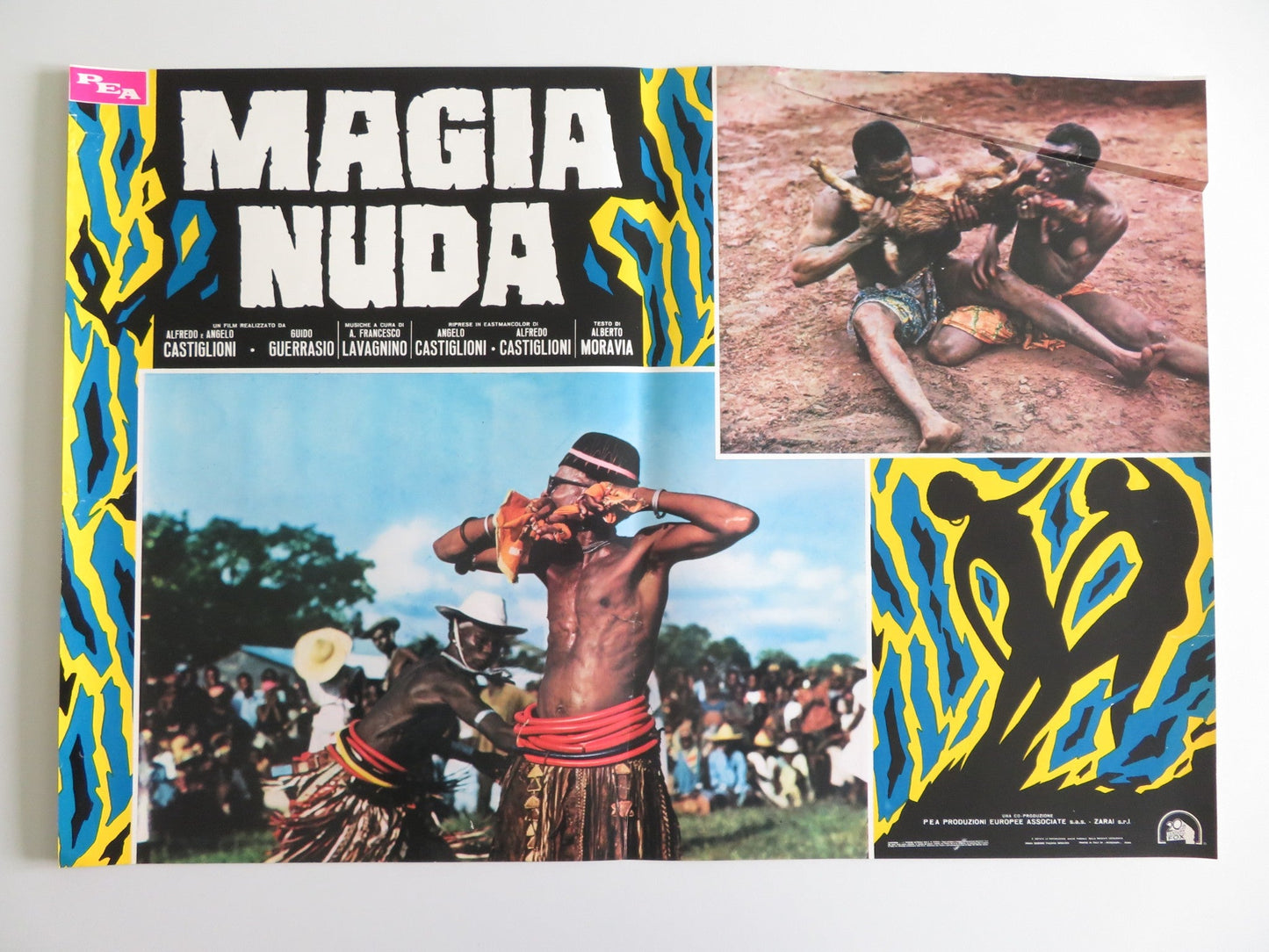 MONDO MAGIC - D ITALIAN FOTOBUSTA POSTER RICCARDO CUCCIOLLA 1975 Rendezvous Cinema Movie posters