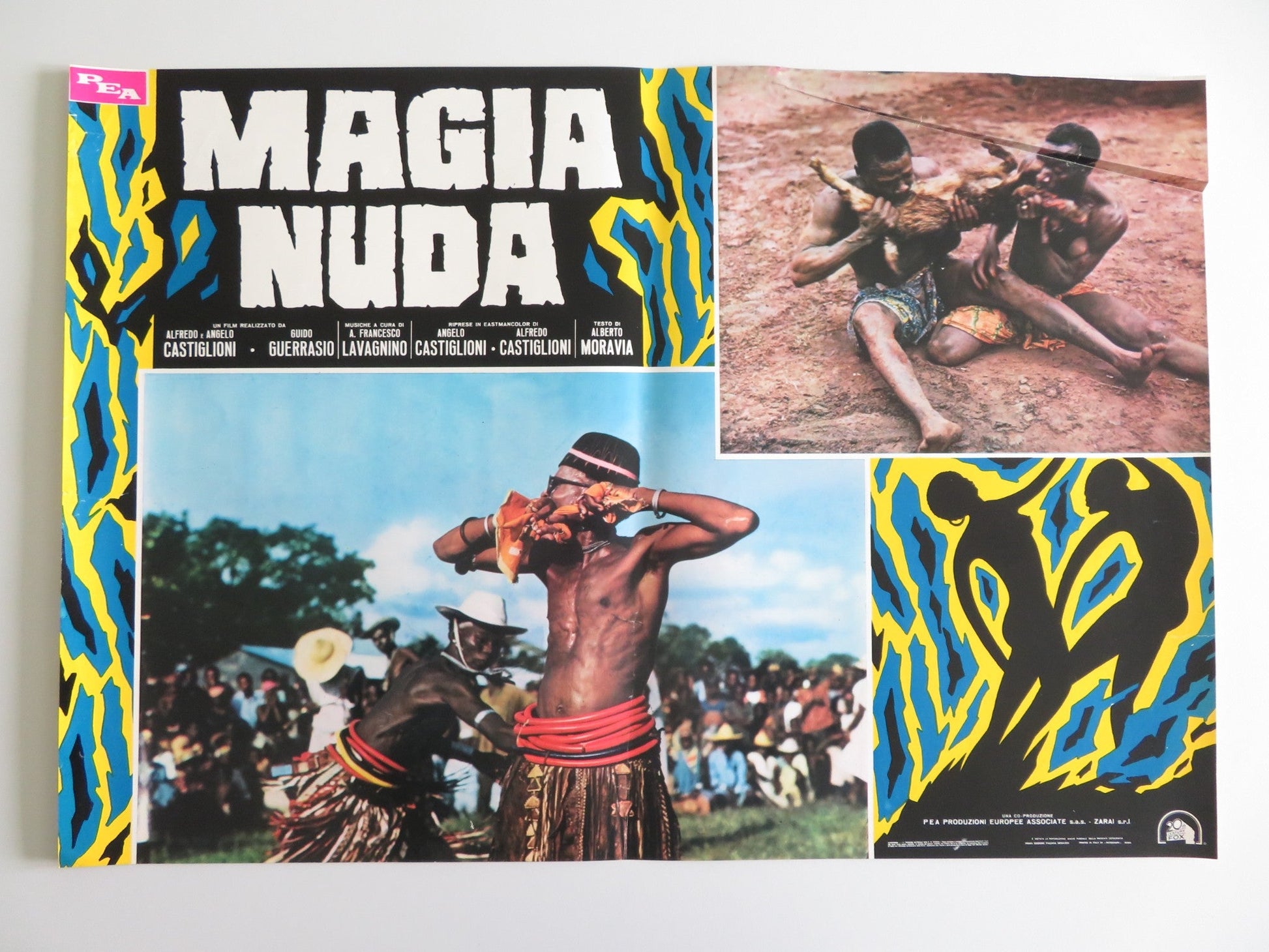 MONDO MAGIC - D ITALIAN FOTOBUSTA POSTER RICCARDO CUCCIOLLA 1975 Rendezvous Cinema Movie posters