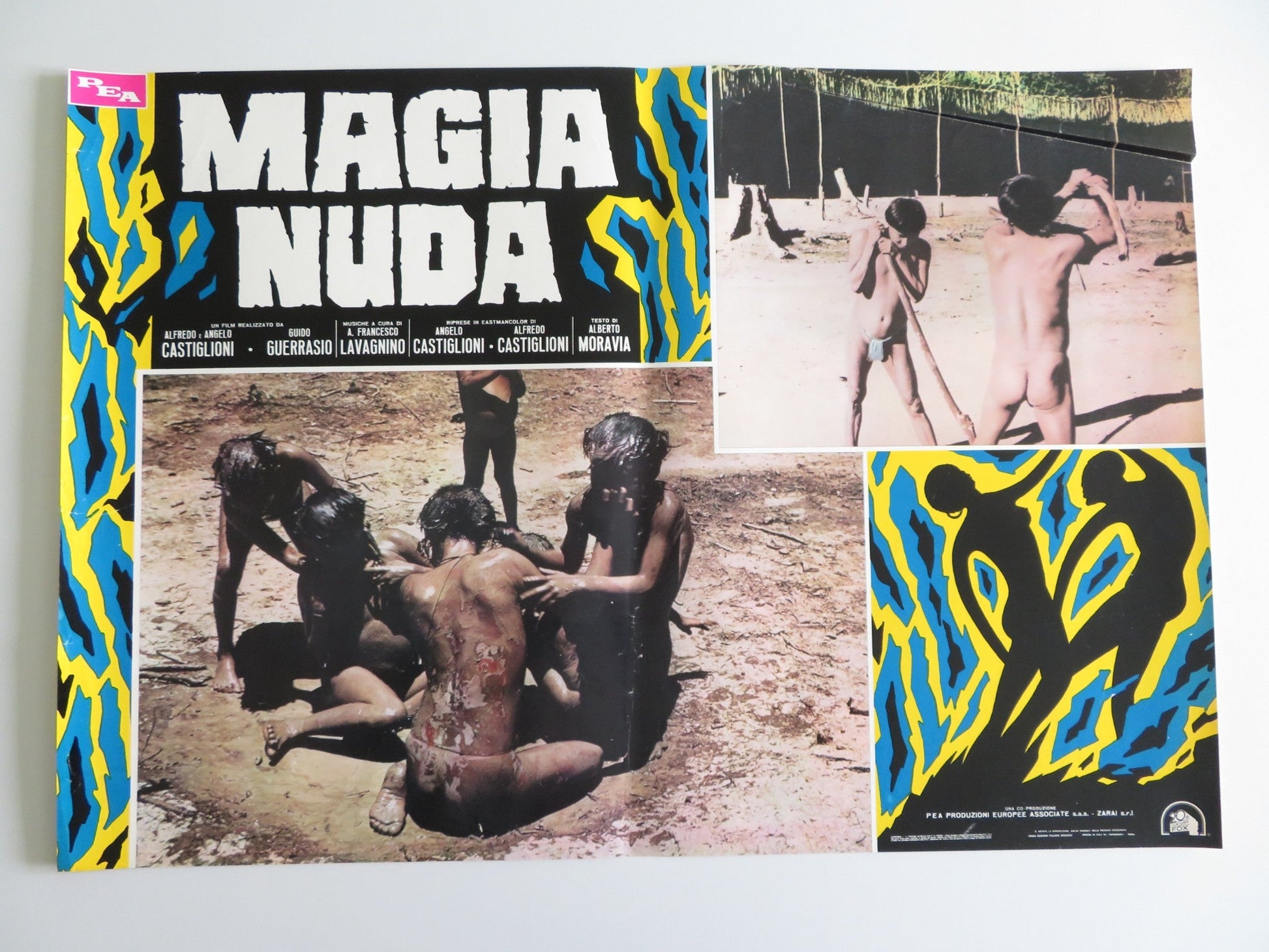 MONDO MAGIC - E ITALIAN FOTOBUSTA POSTER RICCARDO CUCCIOLLA 1975 Rendezvous Cinema Movie posters