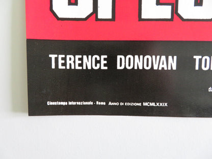 MONEY MOVERS - B ITALIAN FOTOBUSTA POSTER TERENCE DONOVAN TONNY BONNER 1979 Rendezvous Cinema Movie posters