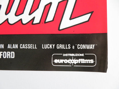 MONEY MOVERS - D ITALIAN FOTOBUSTA POSTER TERENCE DONOVAN TONNY BONNER 1979 Rendezvous Cinema Movie posters