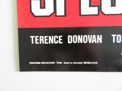 MONEY MOVERS - E ITALIAN FOTOBUSTA POSTER TERENCE DONOVAN TONNY BONNER 1979 Rendezvous Cinema Movie posters