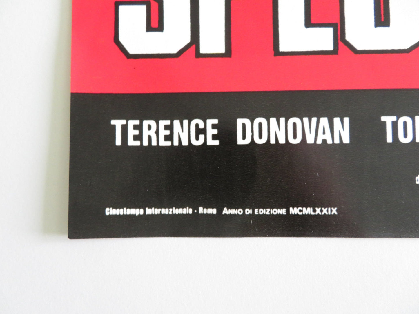 MONEY MOVERS - G ITALIAN FOTOBUSTA POSTER TERENCE DONOVAN TONNY BONNER 1979 Rendezvous Cinema Movie posters