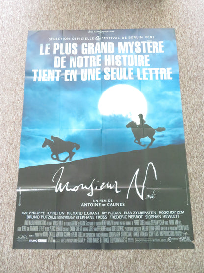 Monsieur N. French Grande Poster Philippe Torreton Richard E. Grant 2003 Movie posters