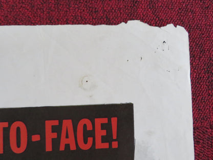 MONSTER FROM GREEN HELL / HALF HUMAN FOLDED US ONE SHEET POSTER JIM DAVIS 1957 Rendezvous Cinema Movie posters