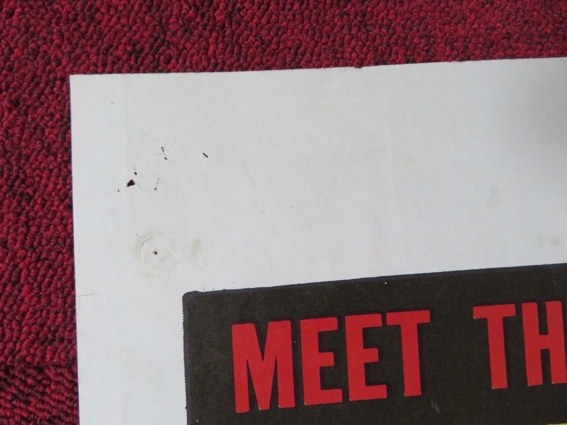 MONSTER FROM GREEN HELL / HALF HUMAN FOLDED US ONE SHEET POSTER JIM DAVIS 1957 Rendezvous Cinema Movie posters