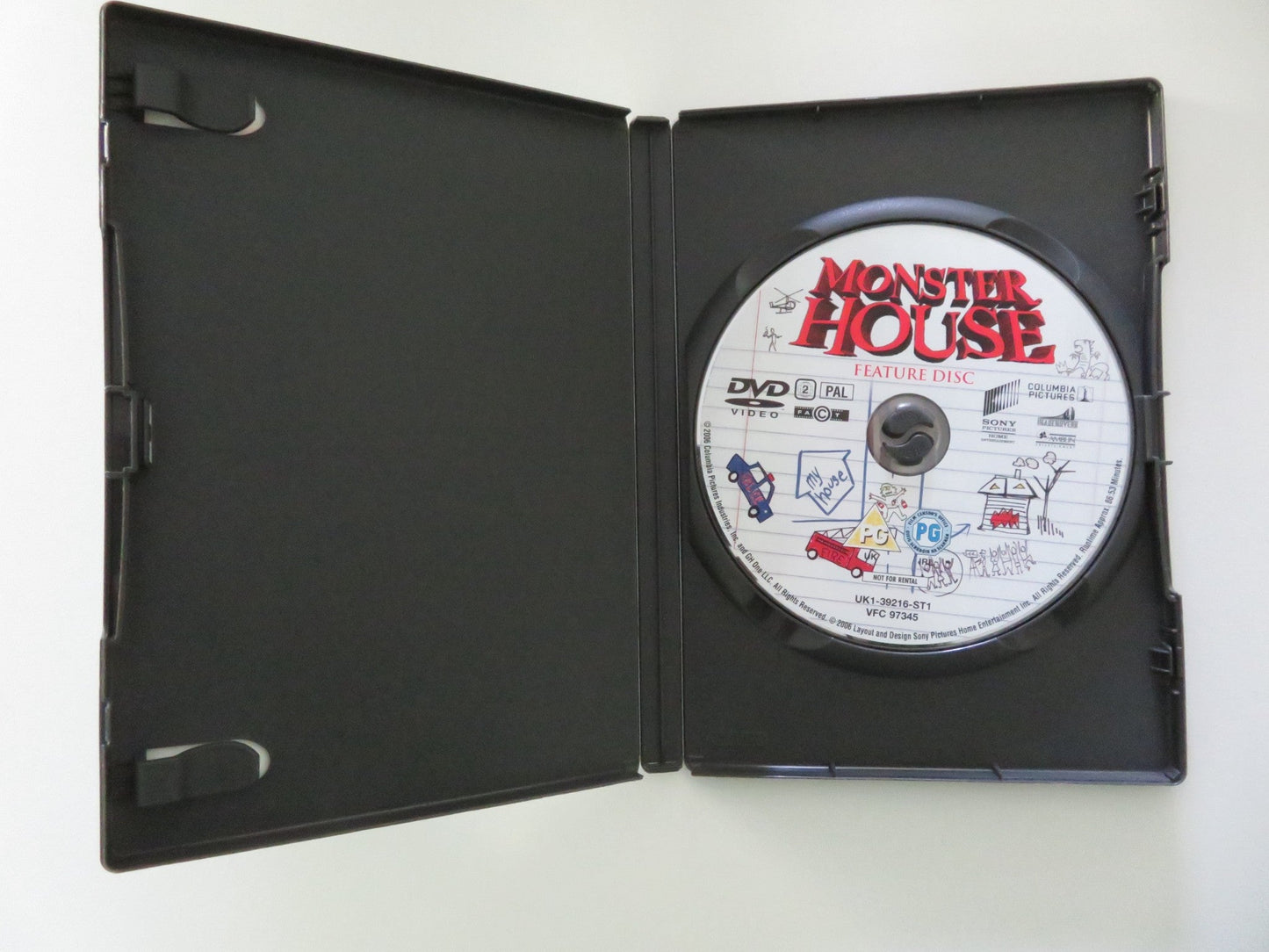 MONSTER HOUSE (DVD) STEVE BUSCEMI RYAN WHITNEY 2006 REGION 2 Movie posters