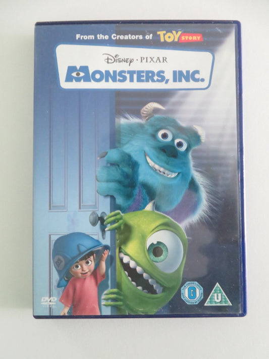 Monsters, Inc. (DVD) Disney John Goodman Billy Crystal 2001 Region 2 Movie posters