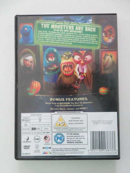 Monsters vs Aliens: Mutant Pumpkins from Outer Space (DVD) 2009 Region 2 Movie posters