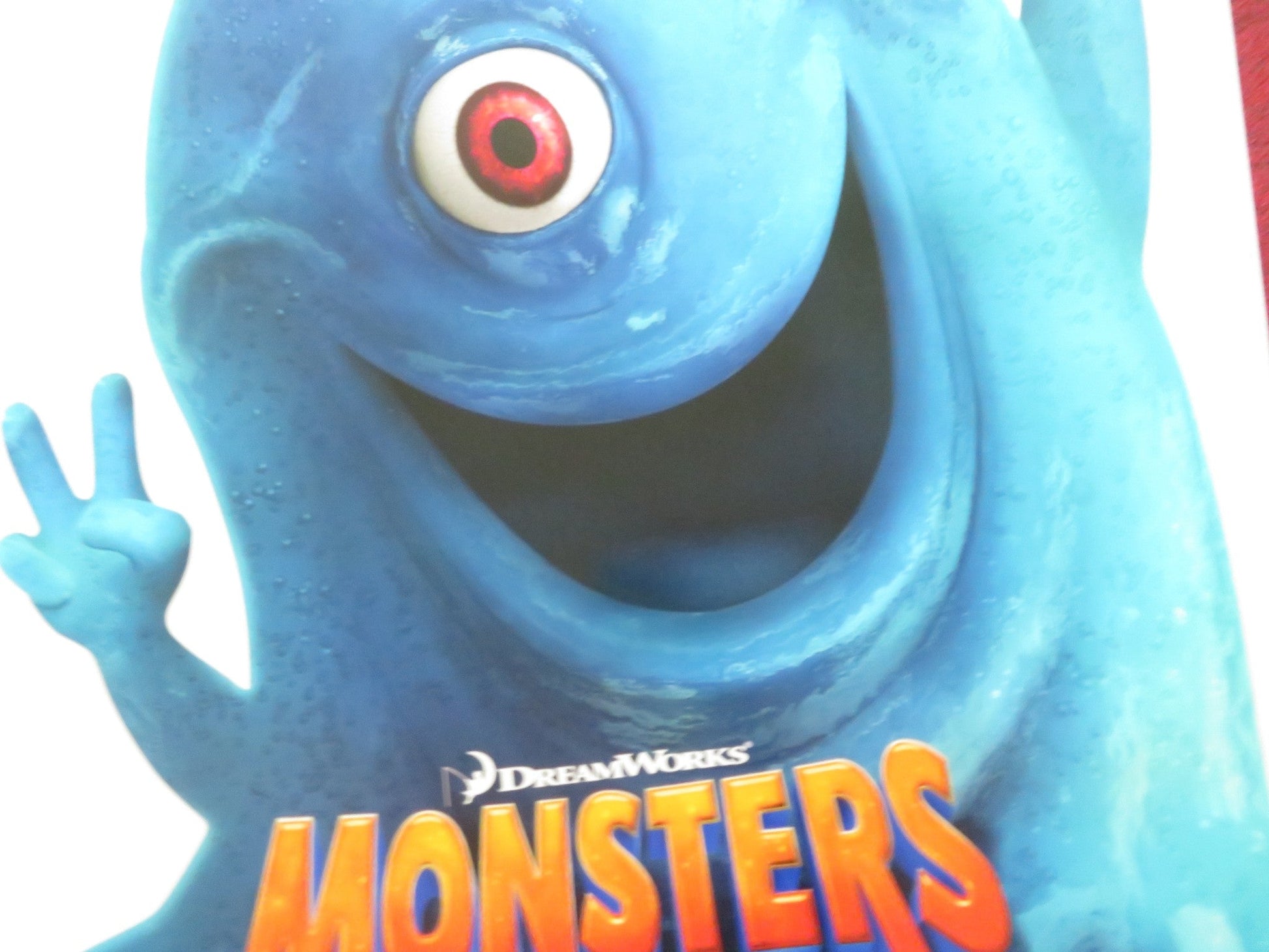 MONSTERS VS ALIENS US ONE SHEET ROLLED POSTER REESE WITHERSPOON SETH ROGEN 2009 Rendezvous Cinema Movie posters