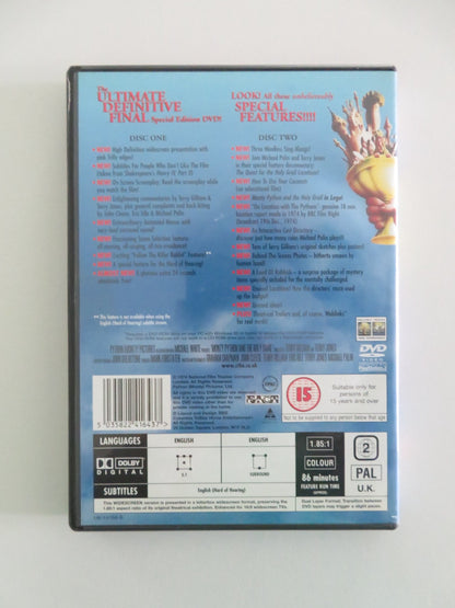 MONTY PYTHON AND THE HOLY GRAIL - FANTASTIC 2 DISC SET - B (DVD) 1975 REGION 2 Movie posters