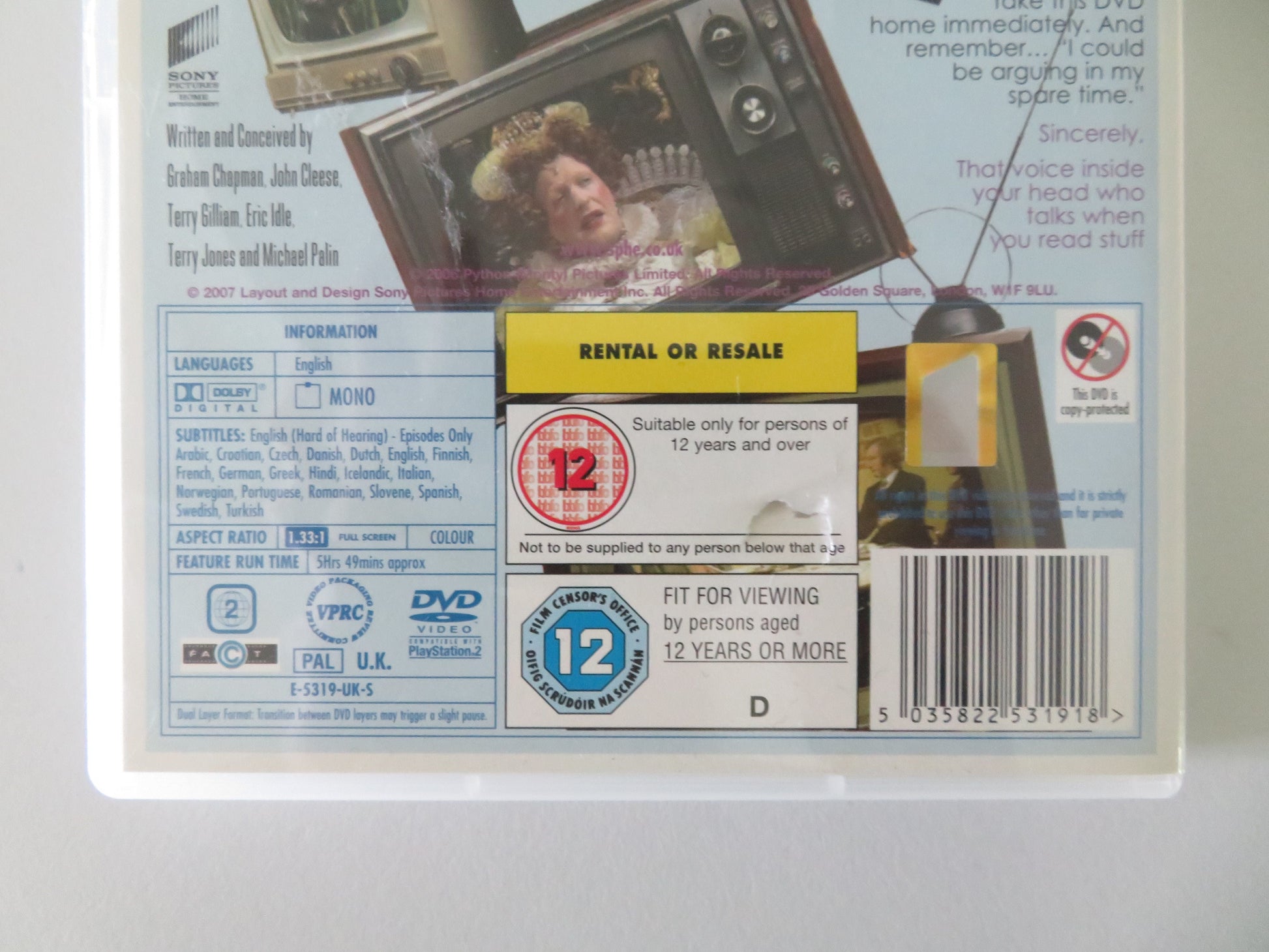 Monty Python's Flying Circus Complete Third Series 2 Disc Set (DVD) Region 2 Movie posters