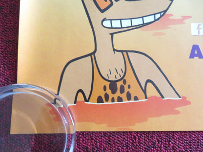 MOOMINS ON THE RIVIERA UK QUAD ROLLED POSTER MARIA SID RUSSEL TOVEY 2014 Rendezvous Cinema Movie posters