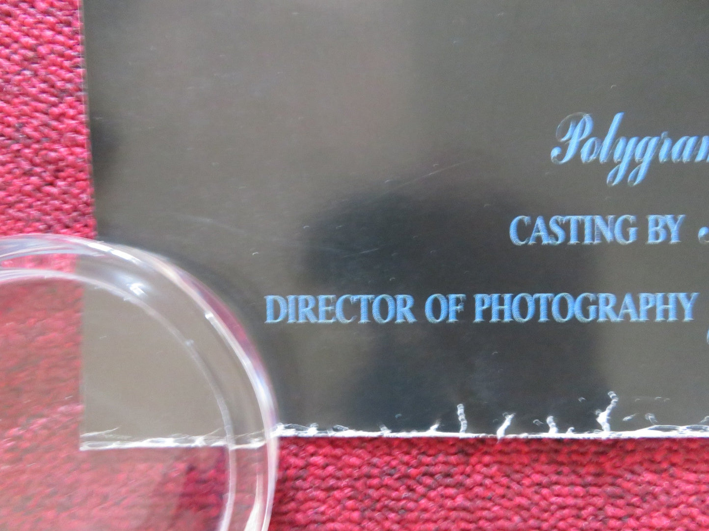 MOONLIGHT AND VALENTINO UK QUAD ROLLED POSTER ELIZABETH PERKINS GOLDBERG 1995 Rendezvous Cinema Movie posters