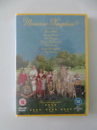 MOONRISE KINGDOM (DVD) BRUCE WILLIS EDWARD NORTON TILDA SWINTON 2012 REGION 2, 4 Movie posters