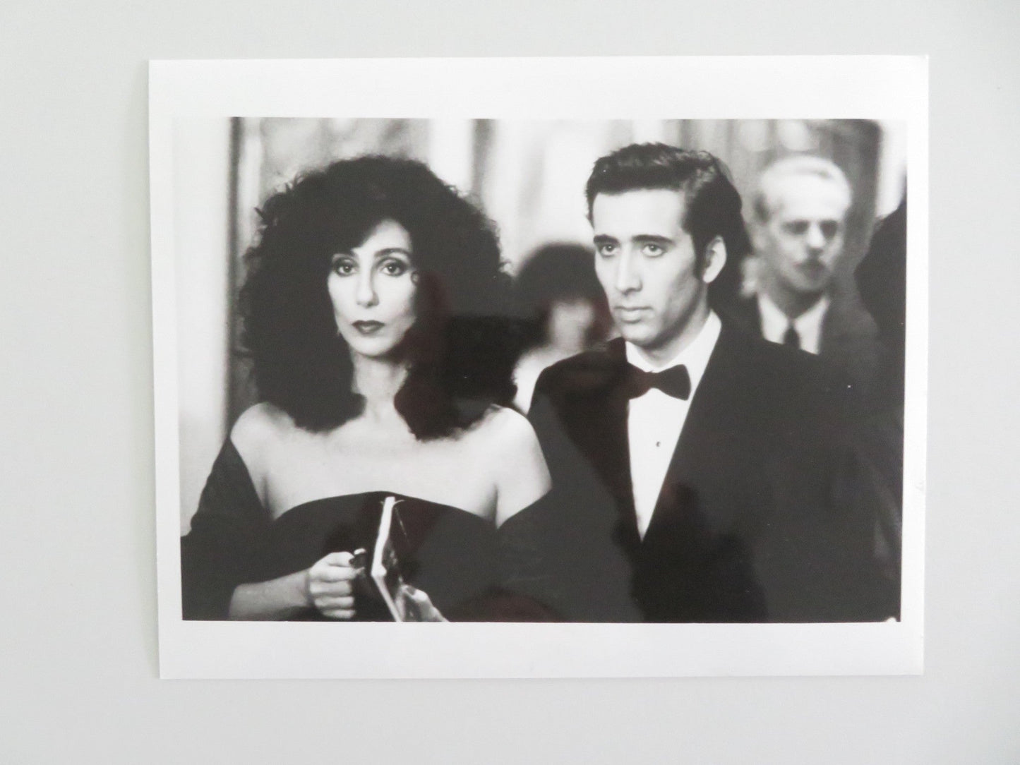 MOONSTRUCK - B MOVIE STILL PHOTO LOT OF 4 NICOLAS CAGE CHER 1987 Movie posters