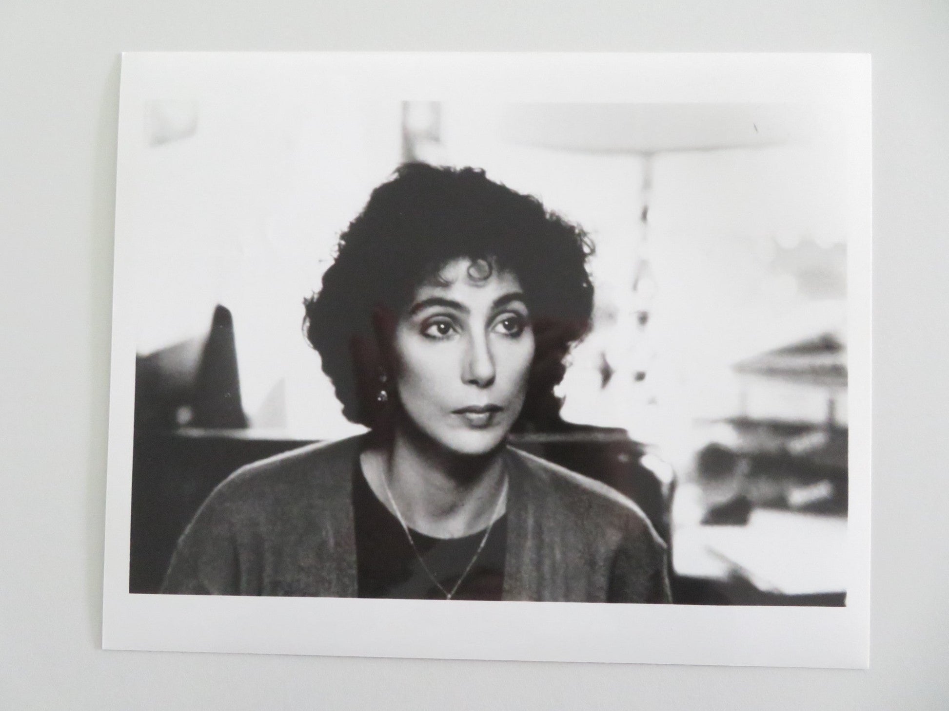 MOONSTRUCK - B MOVIE STILL PHOTO LOT OF 4 NICOLAS CAGE CHER 1987 Movie posters