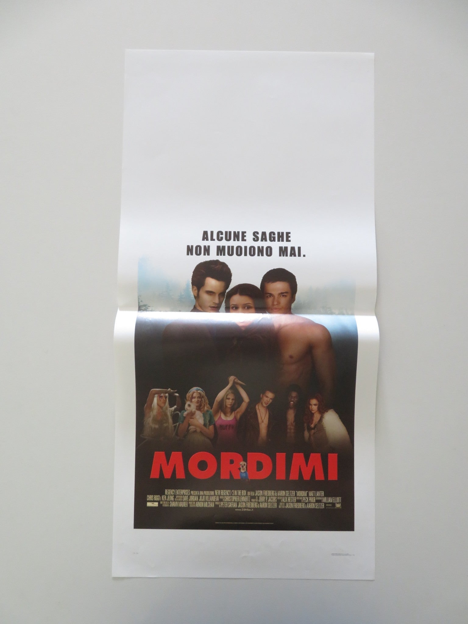 Mordimi ITALIAN LOCANDINA POSTER JENN PROSKE MATT LANTER 2010 Movie posters