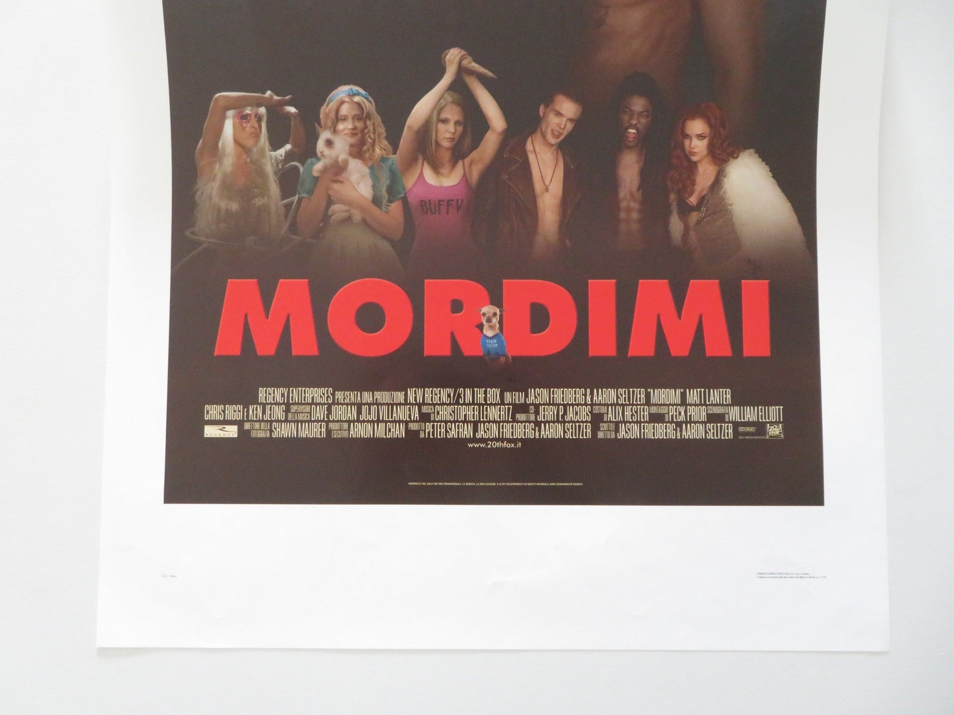 Mordimi ITALIAN LOCANDINA POSTER JENN PROSKE MATT LANTER 2010 Movie posters