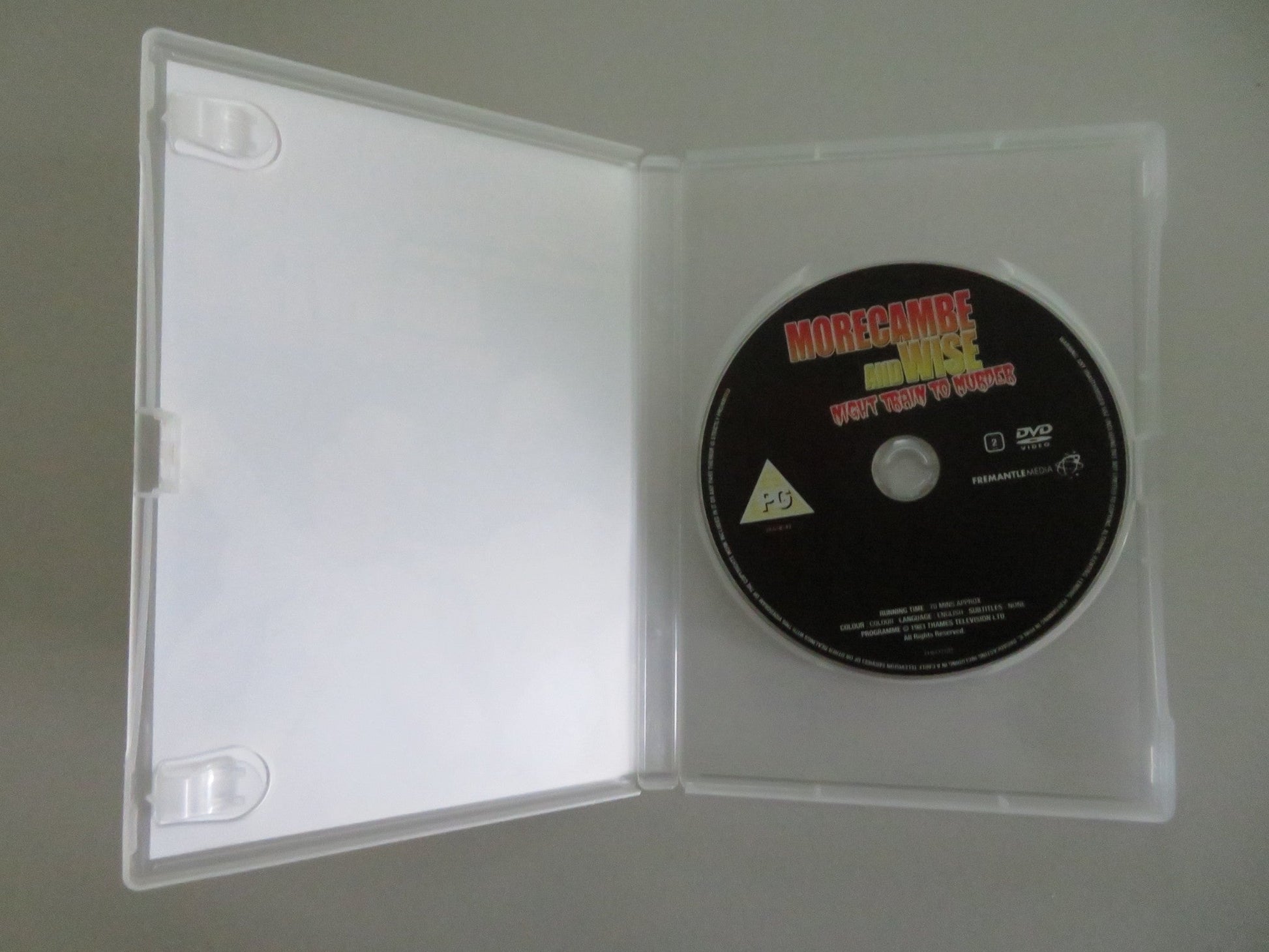 MORECAMBE AND WISE NIGHT TRAIN TO MURDER (DVD) ERIC ERNIE 1984 REGION 2 Movie posters