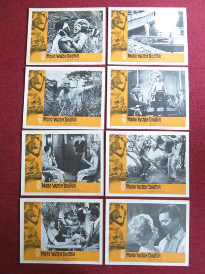 MORO WITCH DOCTOR US LOBBY CARD FULL SET JOCK MAHONEY MARGIA DEAN 1964 Rendezvous Cinema Movie posters