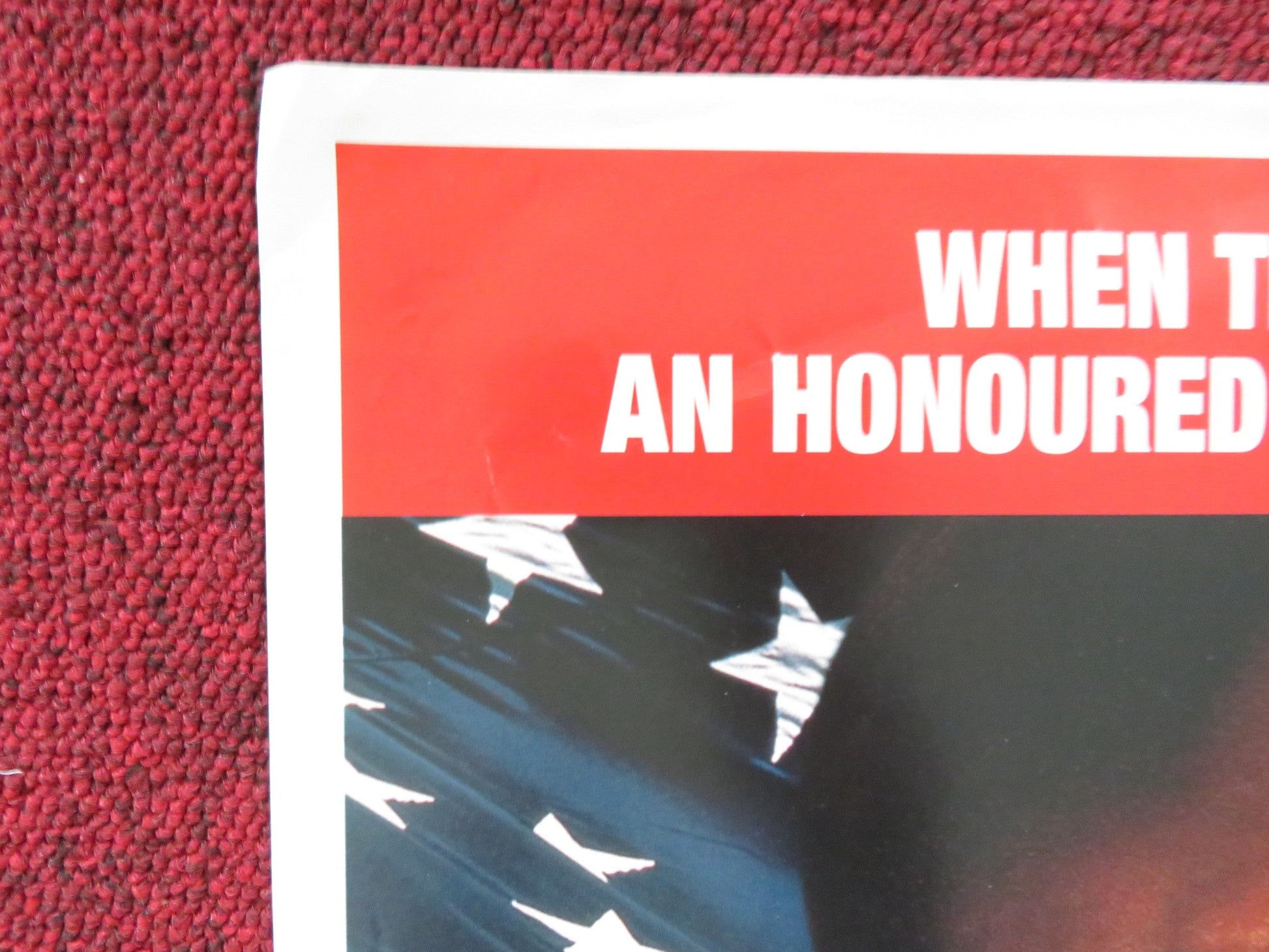 MOST WANTED VHS POSTER ROLLED JON VOIGHT KEENEN IVORY WAYANS 1997 Rendezvous Cinema Movie posters