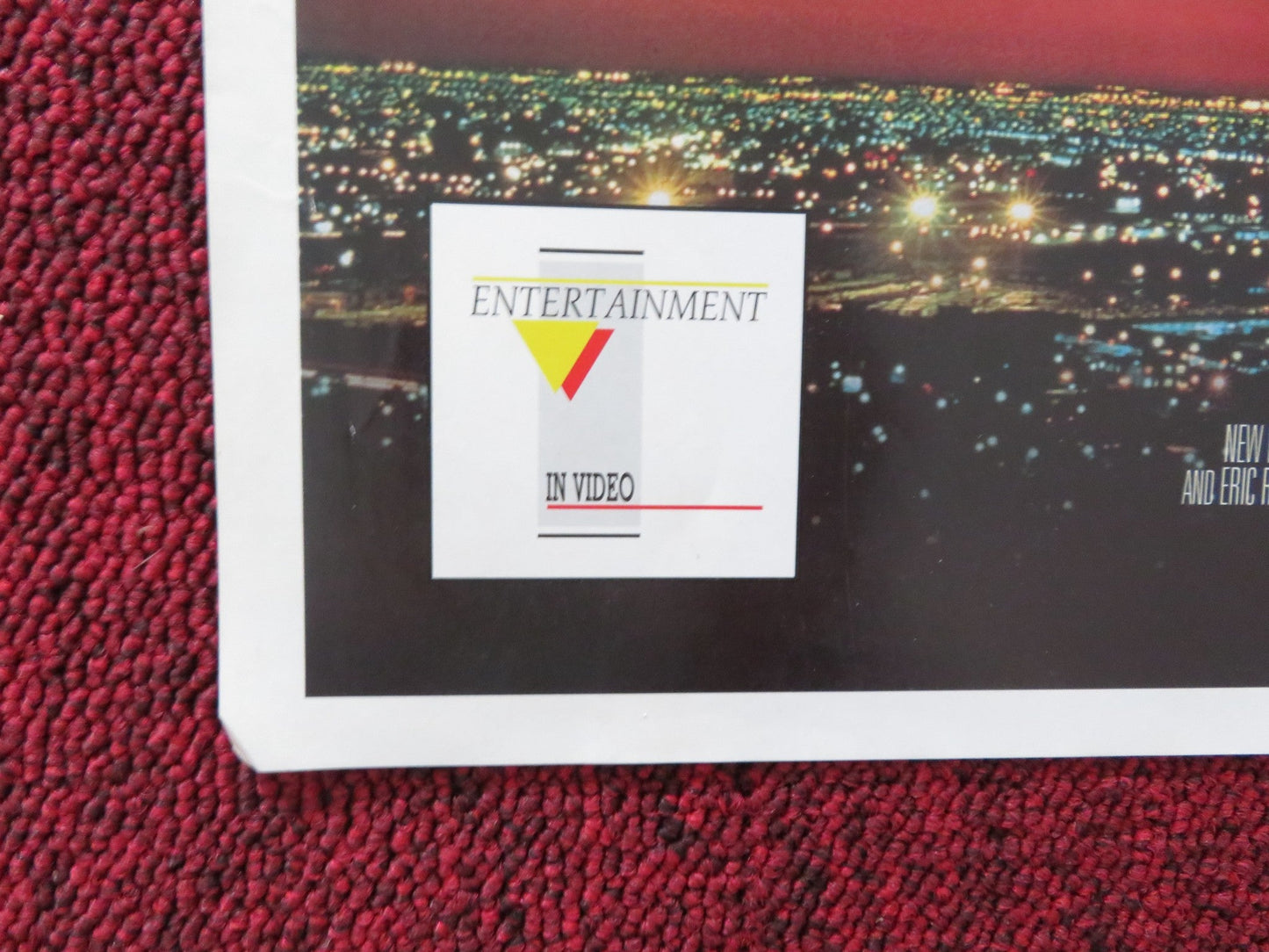 MOST WANTED VHS POSTER ROLLED JON VOIGHT KEENEN IVORY WAYANS 1997 Rendezvous Cinema Movie posters