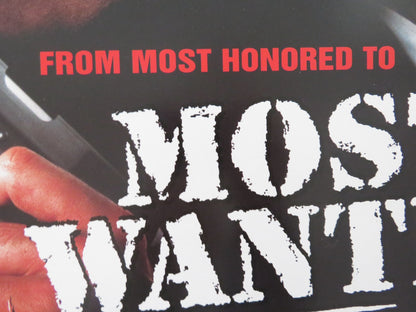 MOST WANTED VHS POSTER ROLLED JON VOIGHT KEENEN IVORY WAYANS 1997 Rendezvous Cinema Movie posters