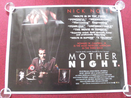 MOTHER NIGHT UK QUAD ROLLED POSTER NICK NOLTE SHERYL LEE 1996 Rendezvous Cinema Movie posters