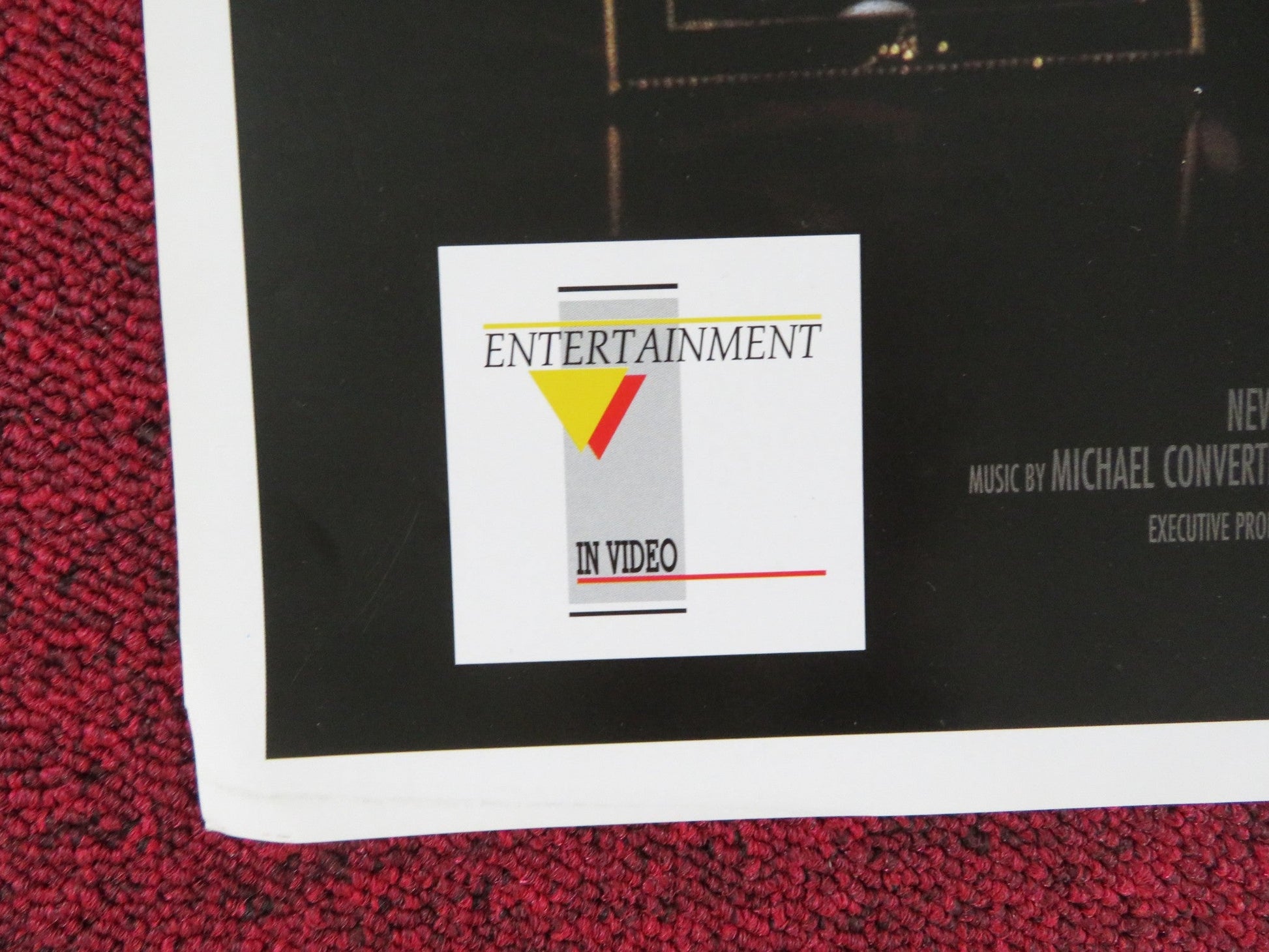 MOTHER NIGHT VHS POSTER ROLLED NICK NOLTE SHERYL LEE 1996 Rendezvous Cinema Movie posters