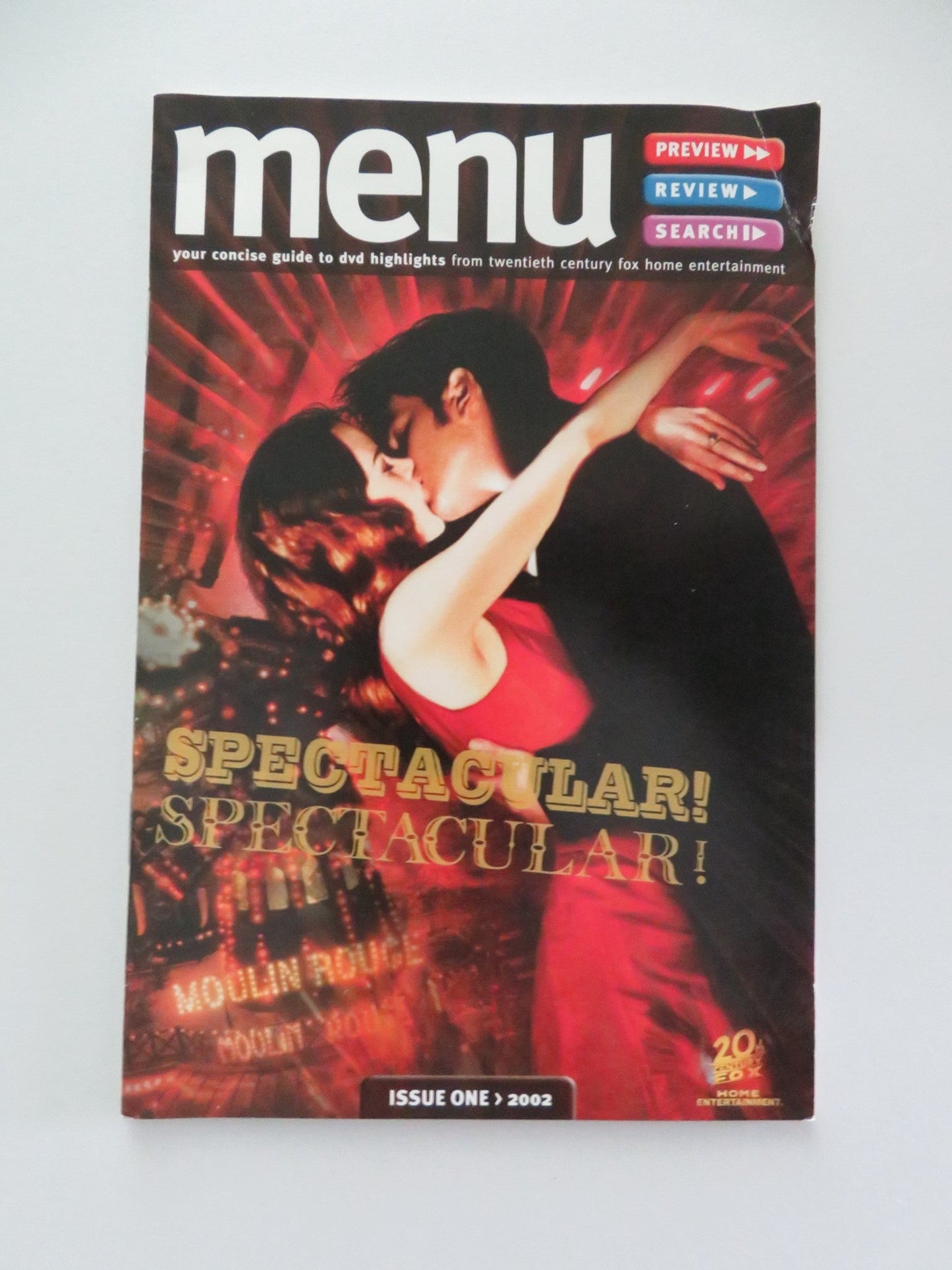 MOULIN ROUGE - B (DVD) EWAN MCGREGOR MICOLE KIDMAN 2001 REGION 2 Movie posters