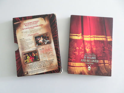 MOULIN ROUGE! (DVD) EWAN MCGREGOR NICOLE KIDMAN 2001 REGION 1 Rendezvous Cinema Movie posters