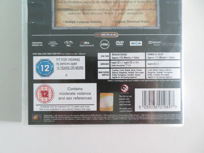 MOULIN ROUGE! / ROMEO + JULIET (DVD) KIDMAN DICAPRIO MCGREGOR 2001 REGION 2 Movie posters