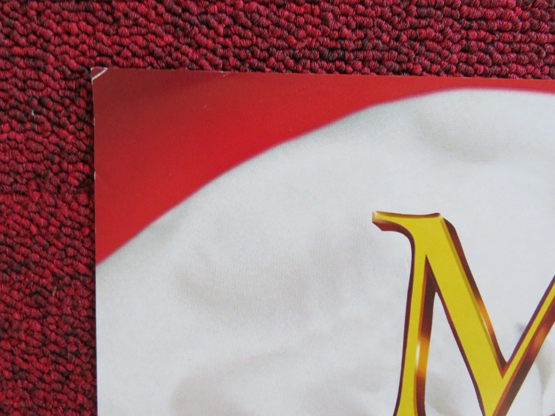 MOUSE HUNT VHS VIDEO POSTER LEE EVANS NATHAN LANE 1997 Rendezvous Cinema Movie posters