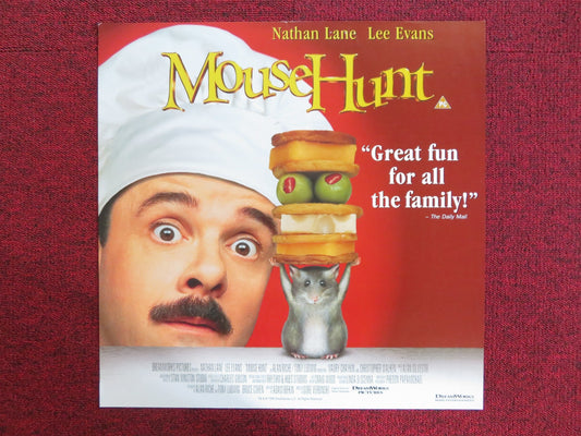 MOUSE HUNT VHS VIDEO POSTER LEE EVANS NATHAN LANE 1997 Rendezvous Cinema Movie posters