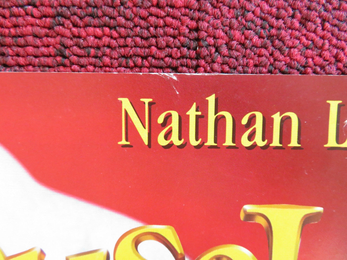 MOUSE HUNT VHS VIDEO POSTER LEE EVANS NATHAN LANE 1997 Rendezvous Cinema Movie posters