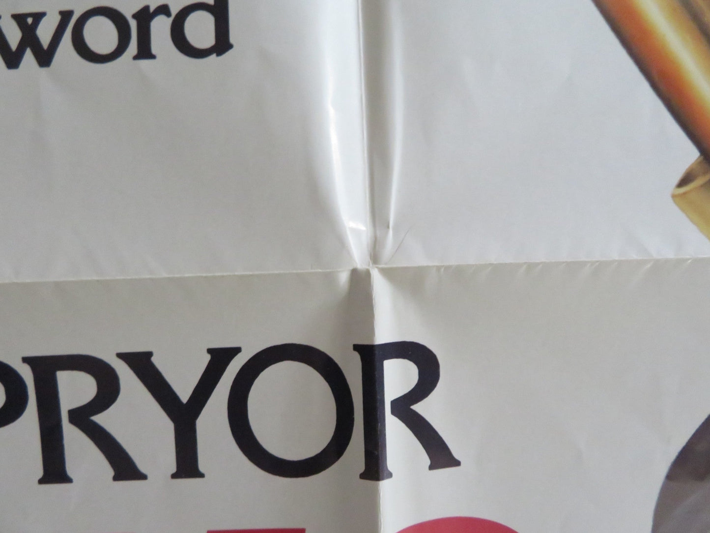 MOVING FOLDED US ONE SHEET POSTER RICHARD PRYOR BEVERLY TODD 1988 Rendezvous Cinema Movie posters