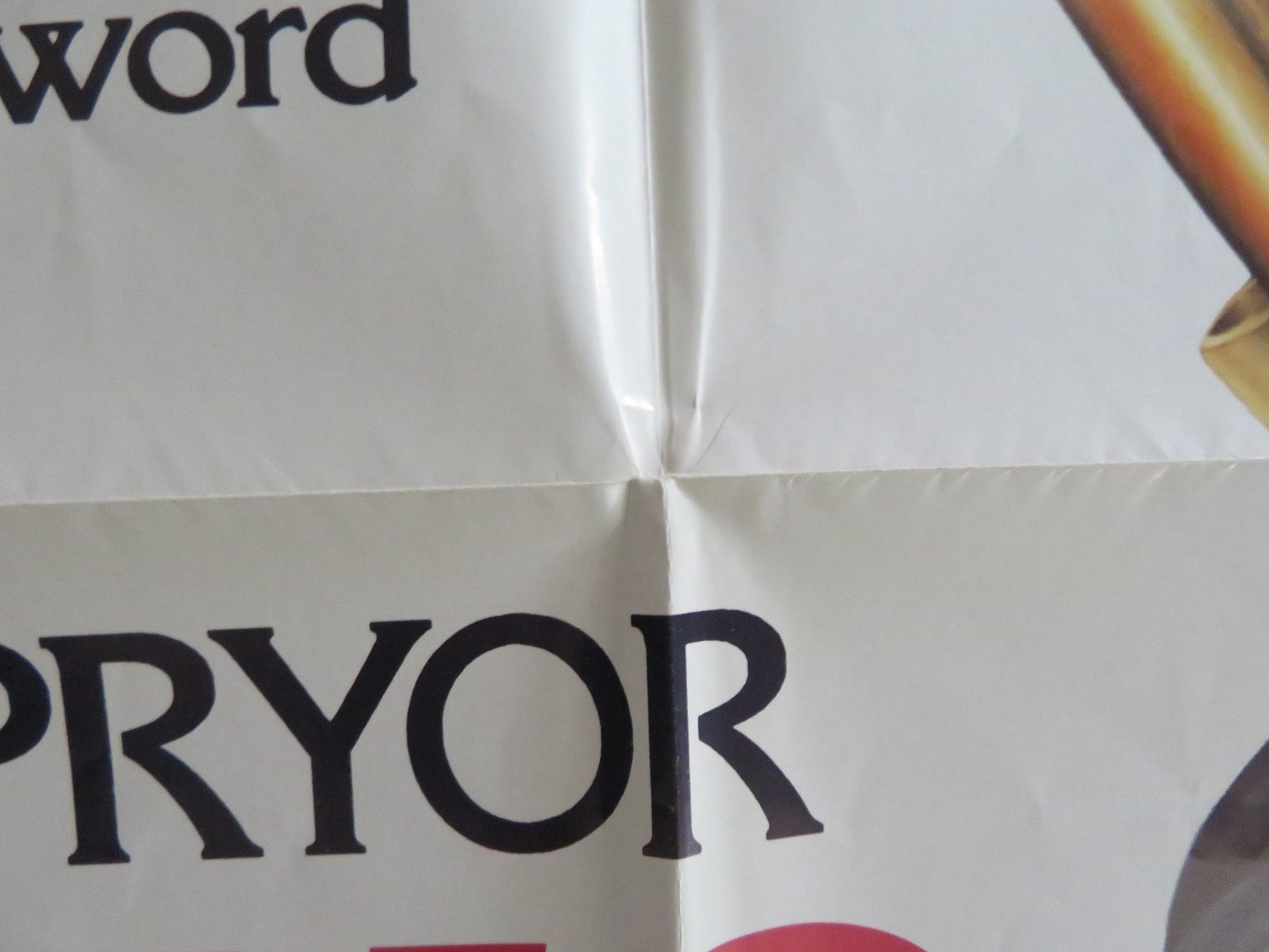 MOVING FOLDED US ONE SHEET POSTER RICHARD PRYOR BEVERLY TODD 1988 Rendezvous Cinema Movie posters