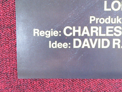 MOVING VIOLATION - B GERMAN A1 POSTER FOLDED STEPHEN MCHATTIE KAY LENZ 1977 Rendezvous Cinema Movie posters