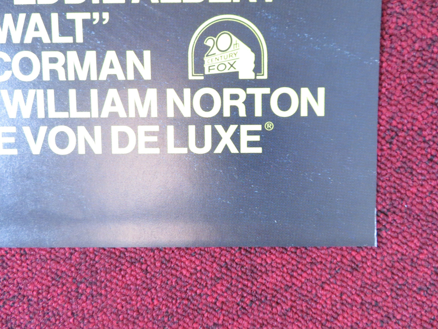 MOVING VIOLATION - B GERMAN A1 POSTER FOLDED STEPHEN MCHATTIE KAY LENZ 1977 Rendezvous Cinema Movie posters