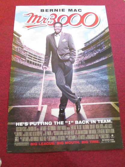 MR. 3000 US ONE SHEET ROLLED POSTER BERNIE MAC ANGELA BASSETT 2004 Rendezvous Cinema Movie posters