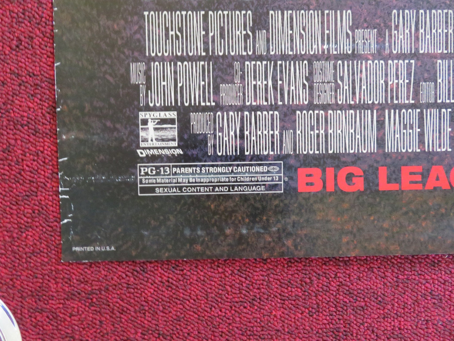 MR. 3000 US ONE SHEET ROLLED POSTER BERNIE MAC ANGELA BASSETT 2004 Rendezvous Cinema Movie posters